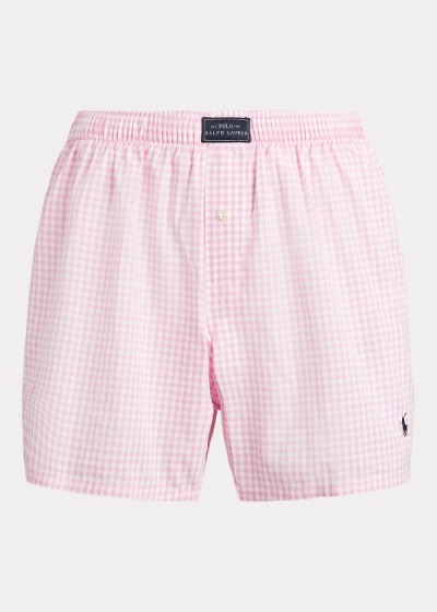 Boxer Polo Ralph Lauren Hombre Rosas - Woven Cotton - NZORG7521